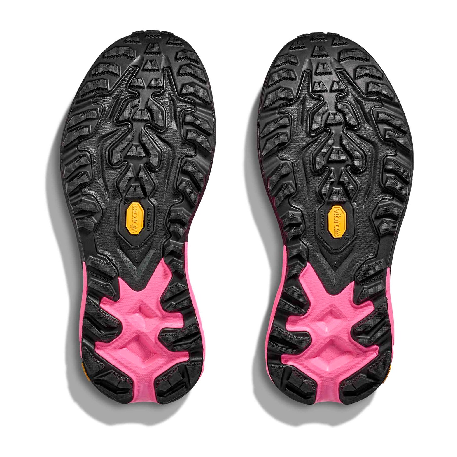 Men's Mafate 5 Trail Running Shoes Neon Rose / Black - Achilles Heel
