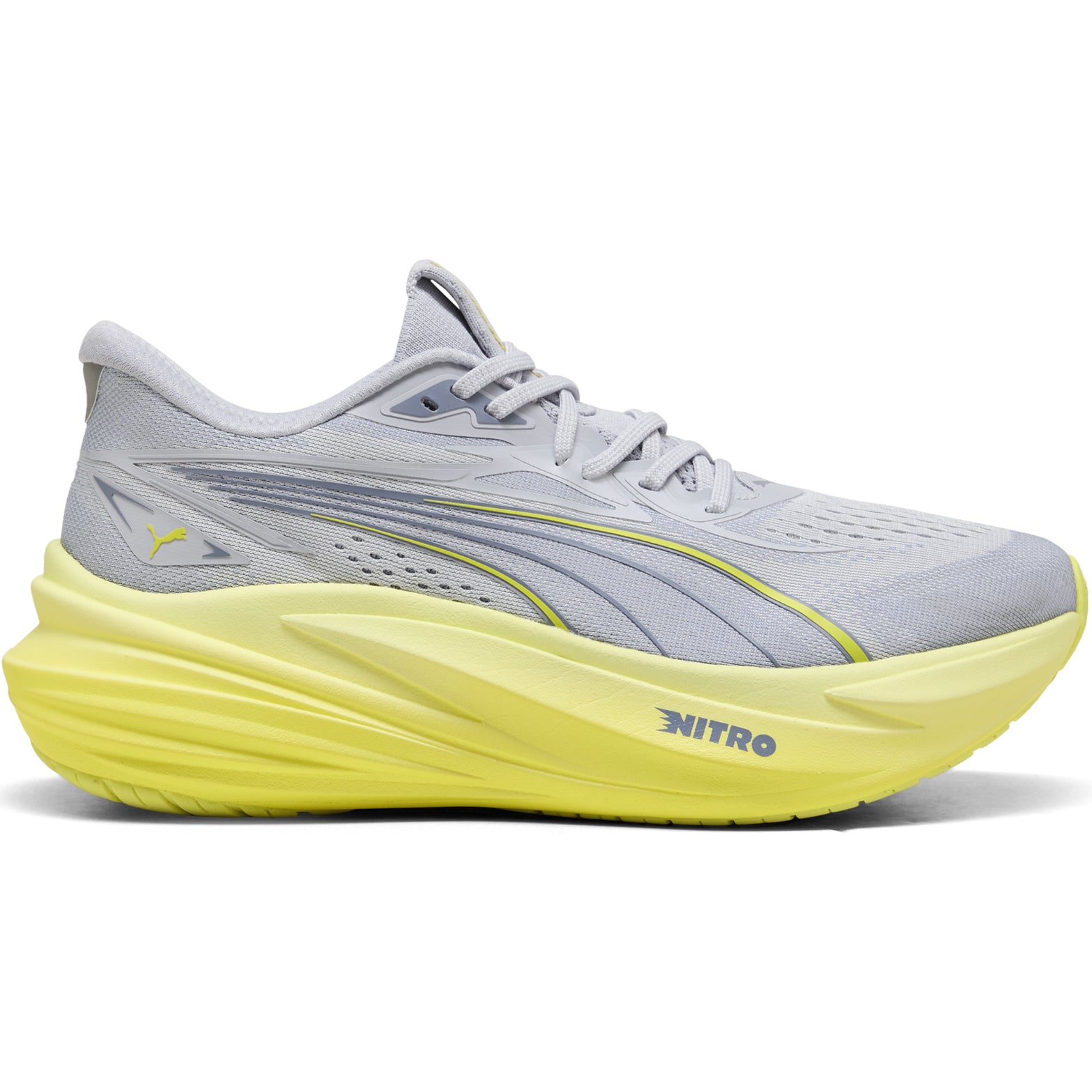 Men's MagMax NITRO 2 Running Shoes Vibrant Silver / Lux Lime