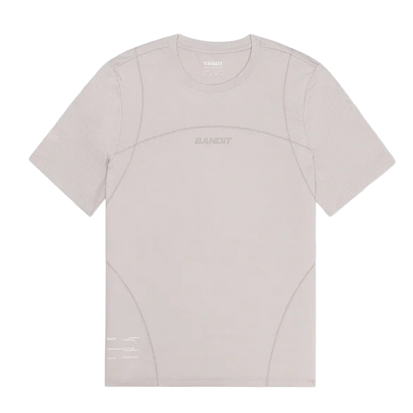 Men's MicroMesh Reflecto Stitch Run Tee Ash - Achilles Heel