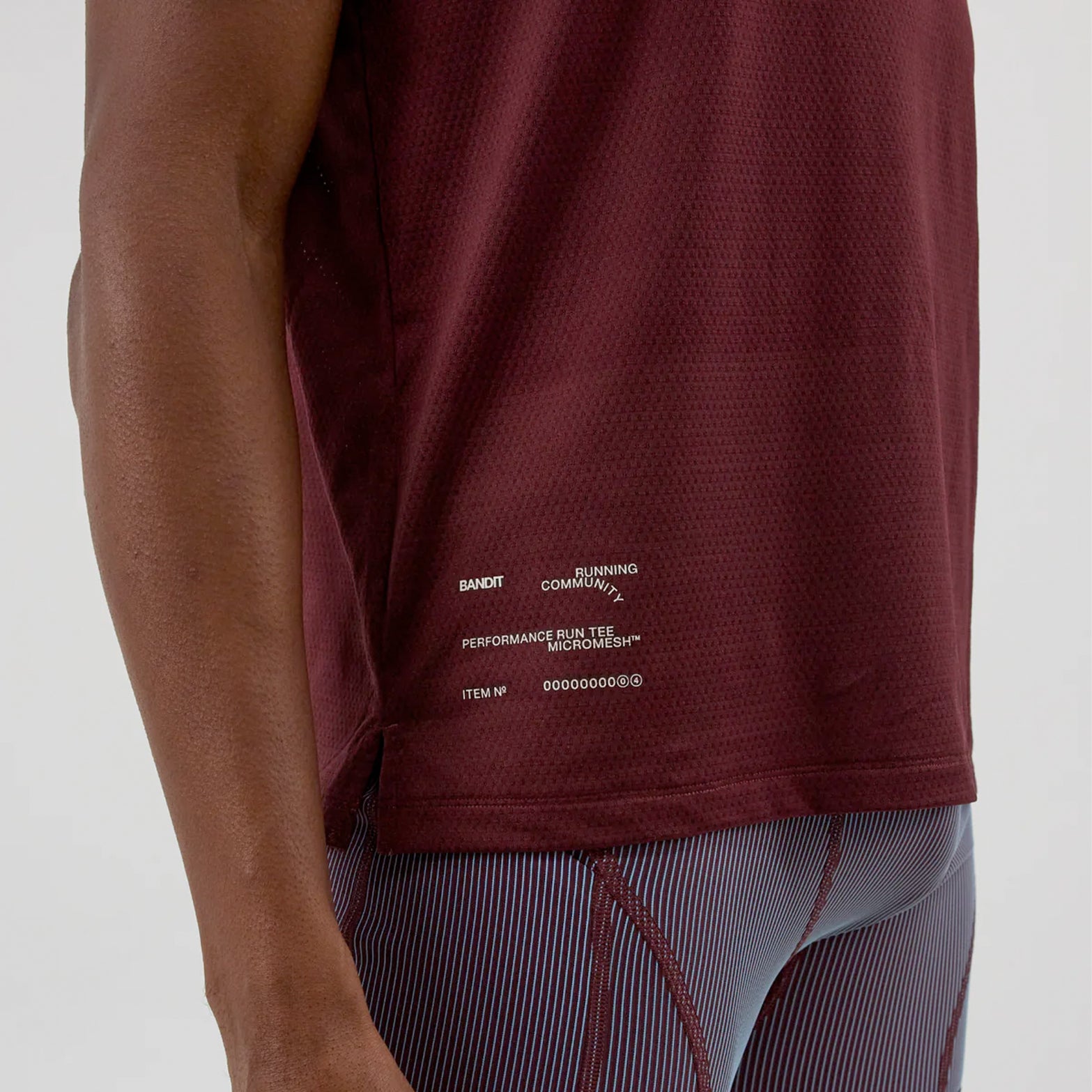 Men's Micromesh Run Tee Fig - Achilles Heel