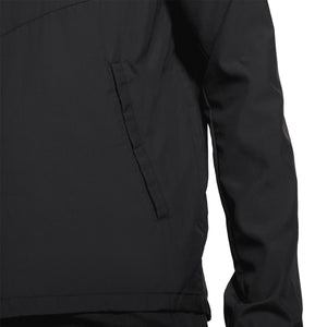 Men's Miler Repel Running Jacket Black / Black - achilles heel