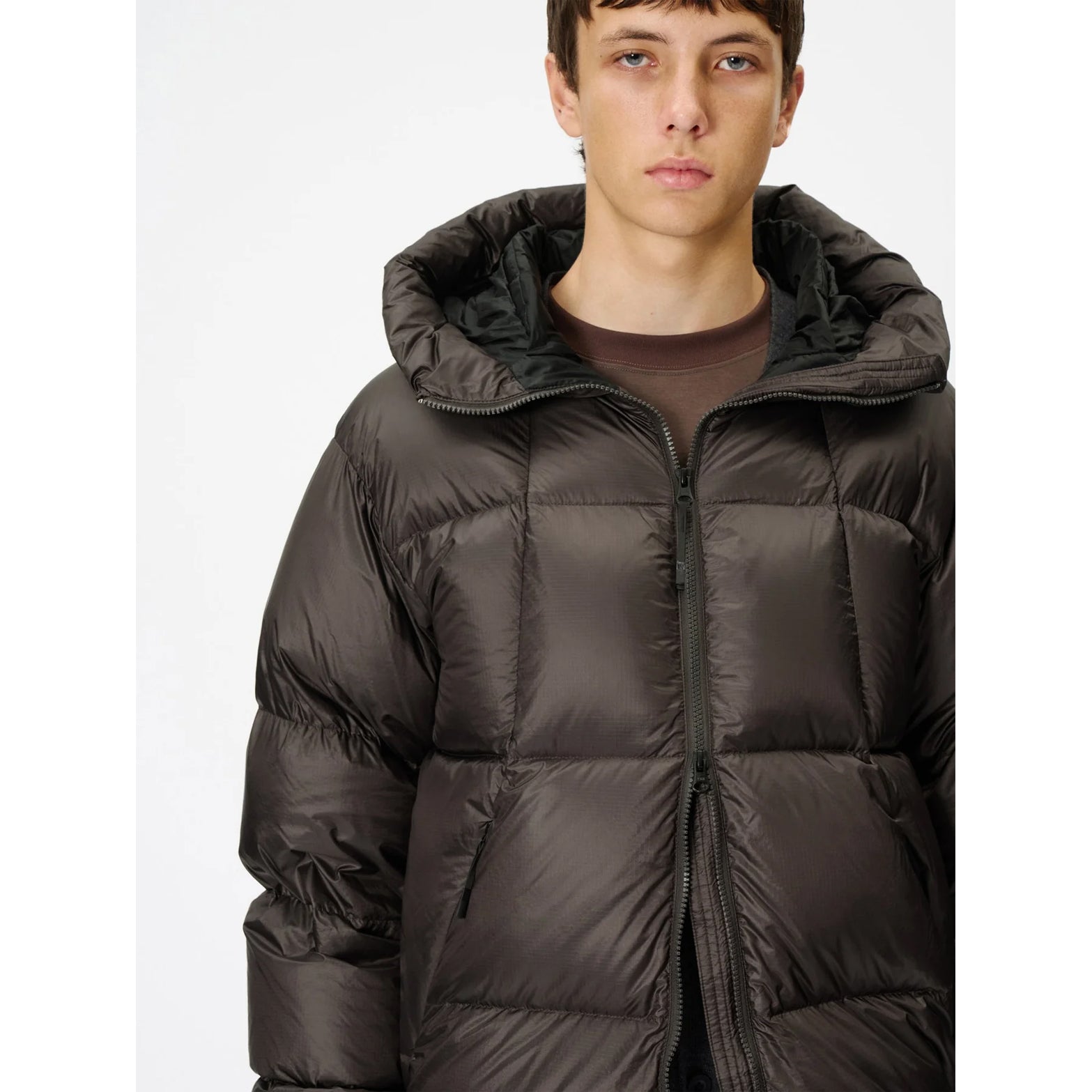 Men's PERTEX QUANTUM Down Parka Deep Brown