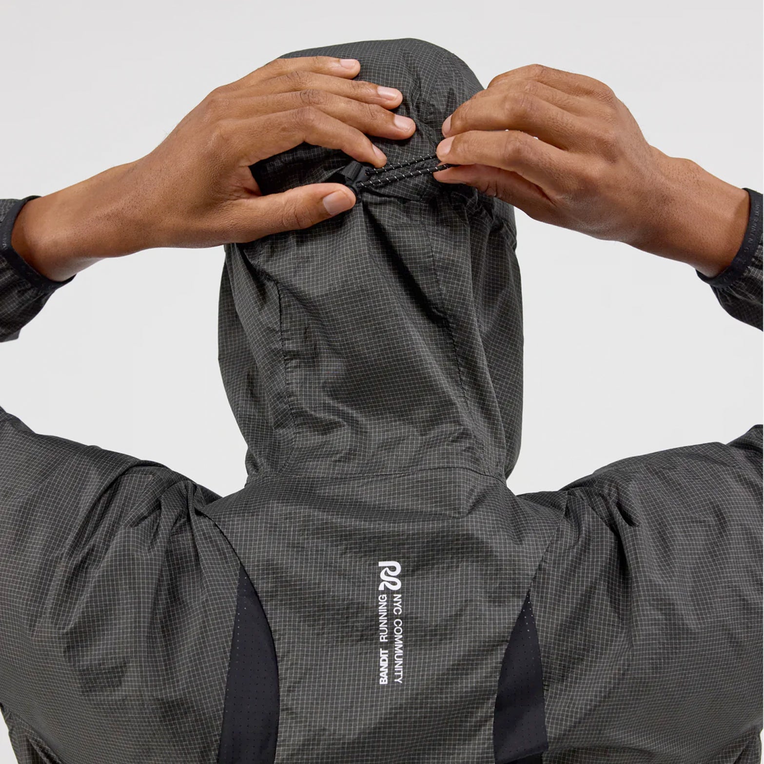 Men's RoccaRip Windbreaker Jacket Black - Achilles Heel