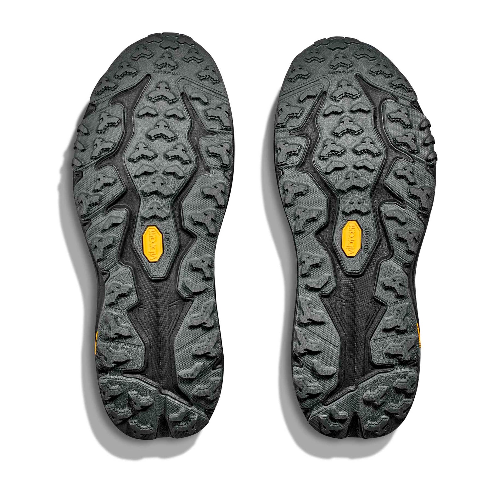 Men's Speedgoat 6 GORE-TEX Wide Fit Trail Running Shoes Black / Outer Orbit - Achilles Heel