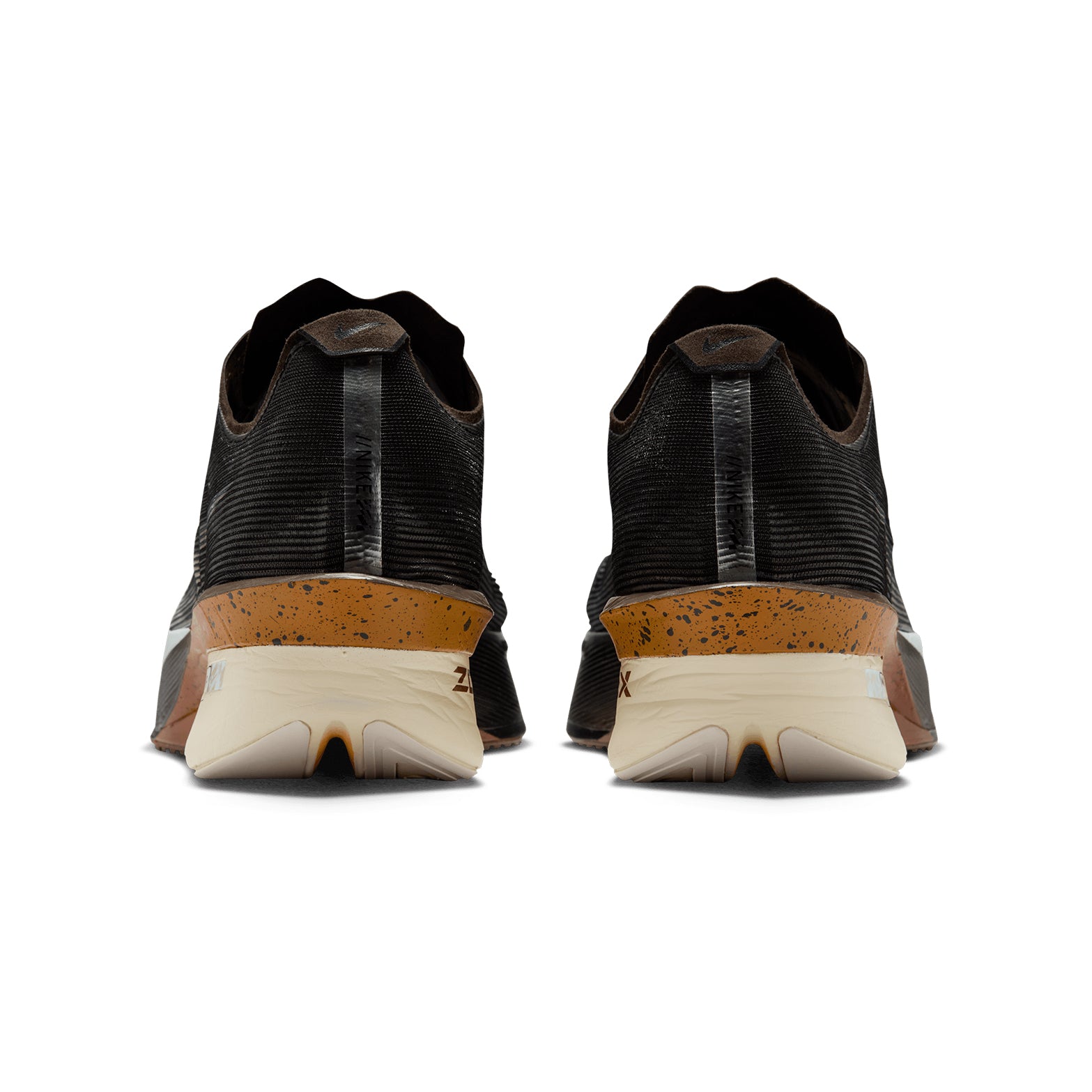 Men's Vaporfly 4 Running Shoes Velvet Brown / Black / Desert Ochre / Soft Pearl - Achilles Heel