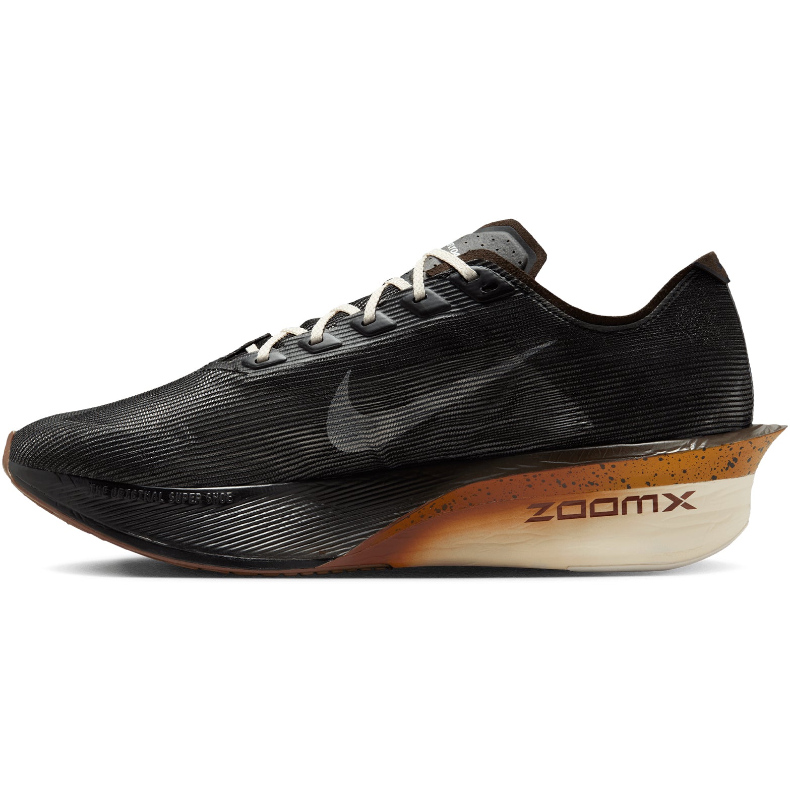 Men's Vaporfly 4 Running Shoes Velvet Brown / Black / Desert Ochre / Soft Pearl