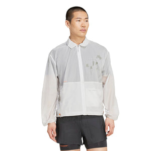 Men's Adi365 H.Koumori Running Coach Jacket Grey One - achilles heel