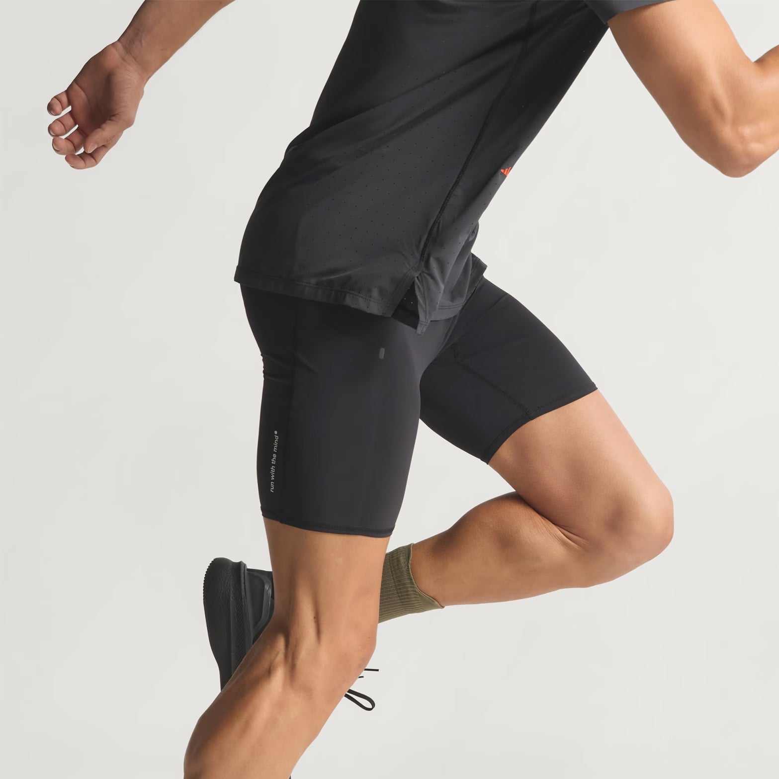 Men's Adi365 H.Koumori Running Short Tights Black
