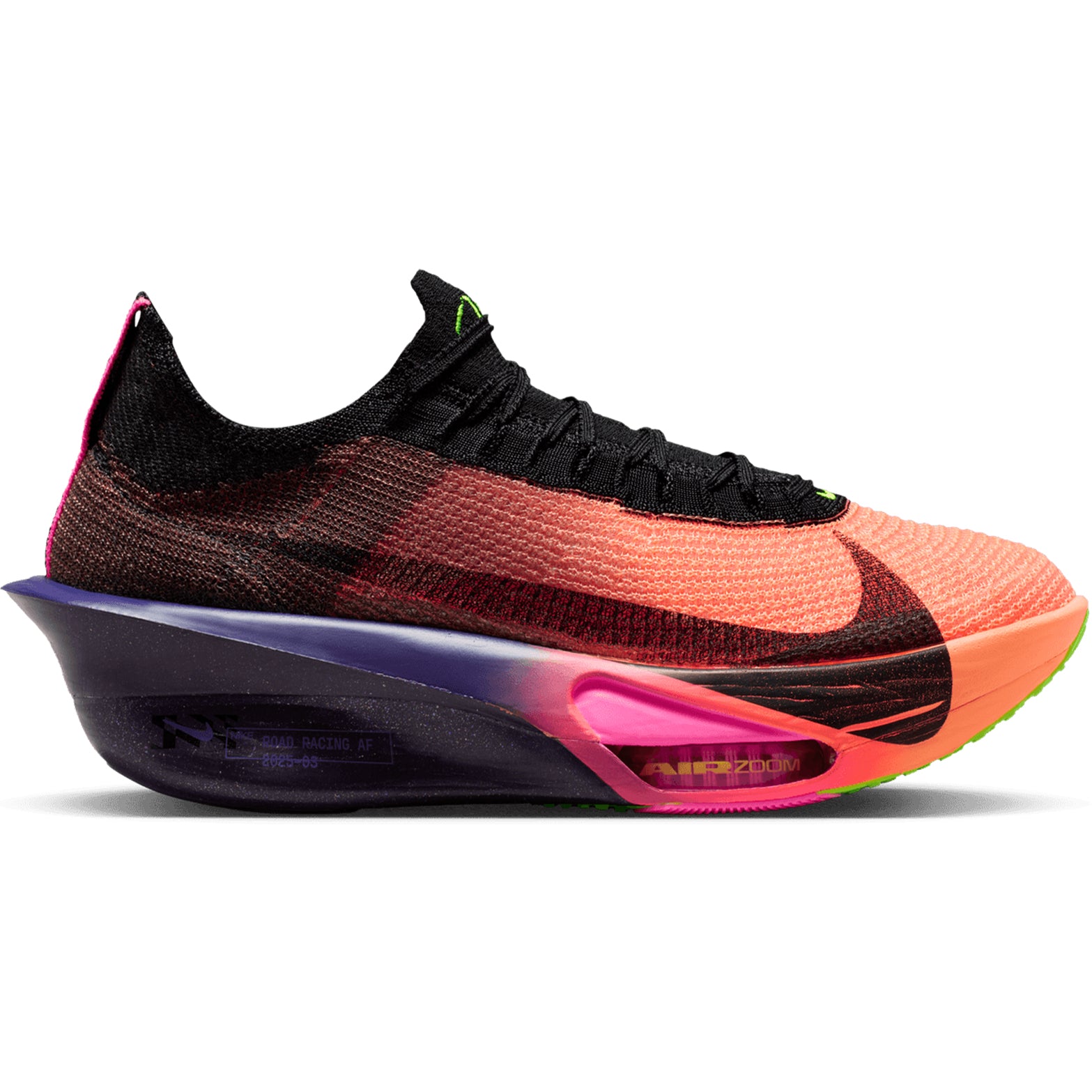 ALPHAFLY NEXT% 3（26.5） Nike Men's Alphafly 3 GLAM Running Shoes Orange Pulse / Purple