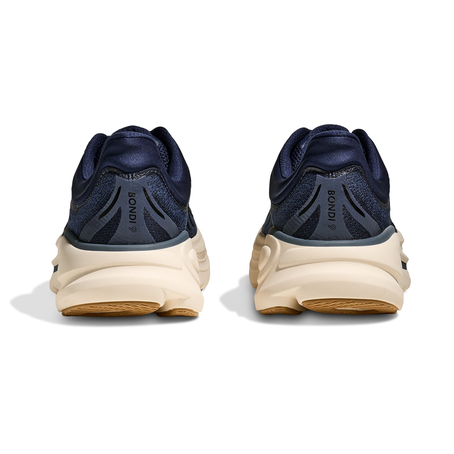 Men's Bondi 9 Running Shoes Midnight Blue / Varsity Navy - Achilles Heel