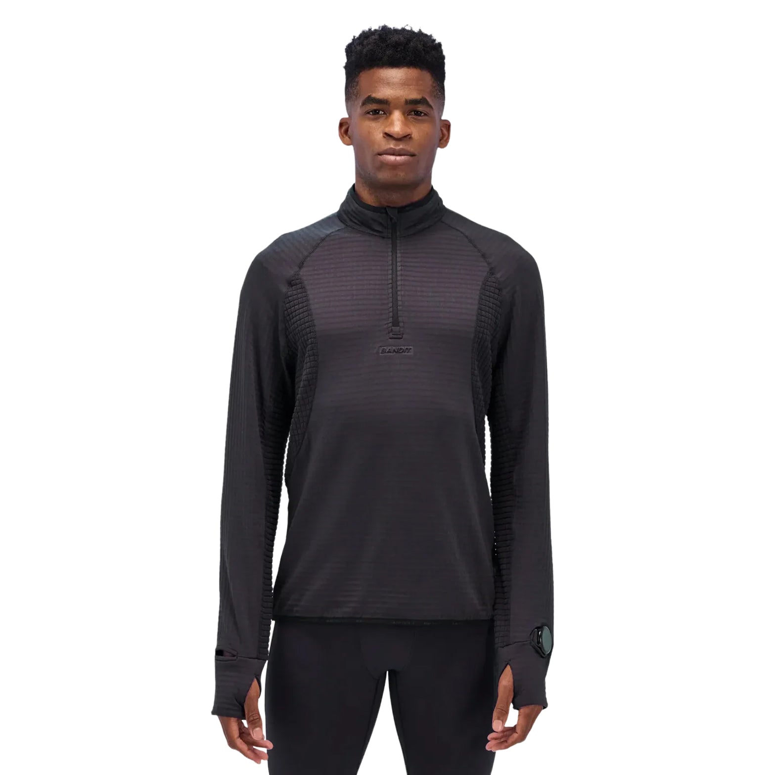 Men's CaldoGrid Cold Weather Quarter Zip Top Shadow - Achilles Heel