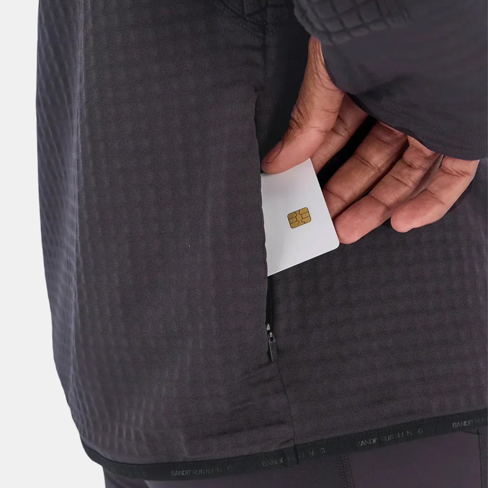 Men's CaldoGrid Cold Weather Quarter Zip Top Shadow - Achilles Heel