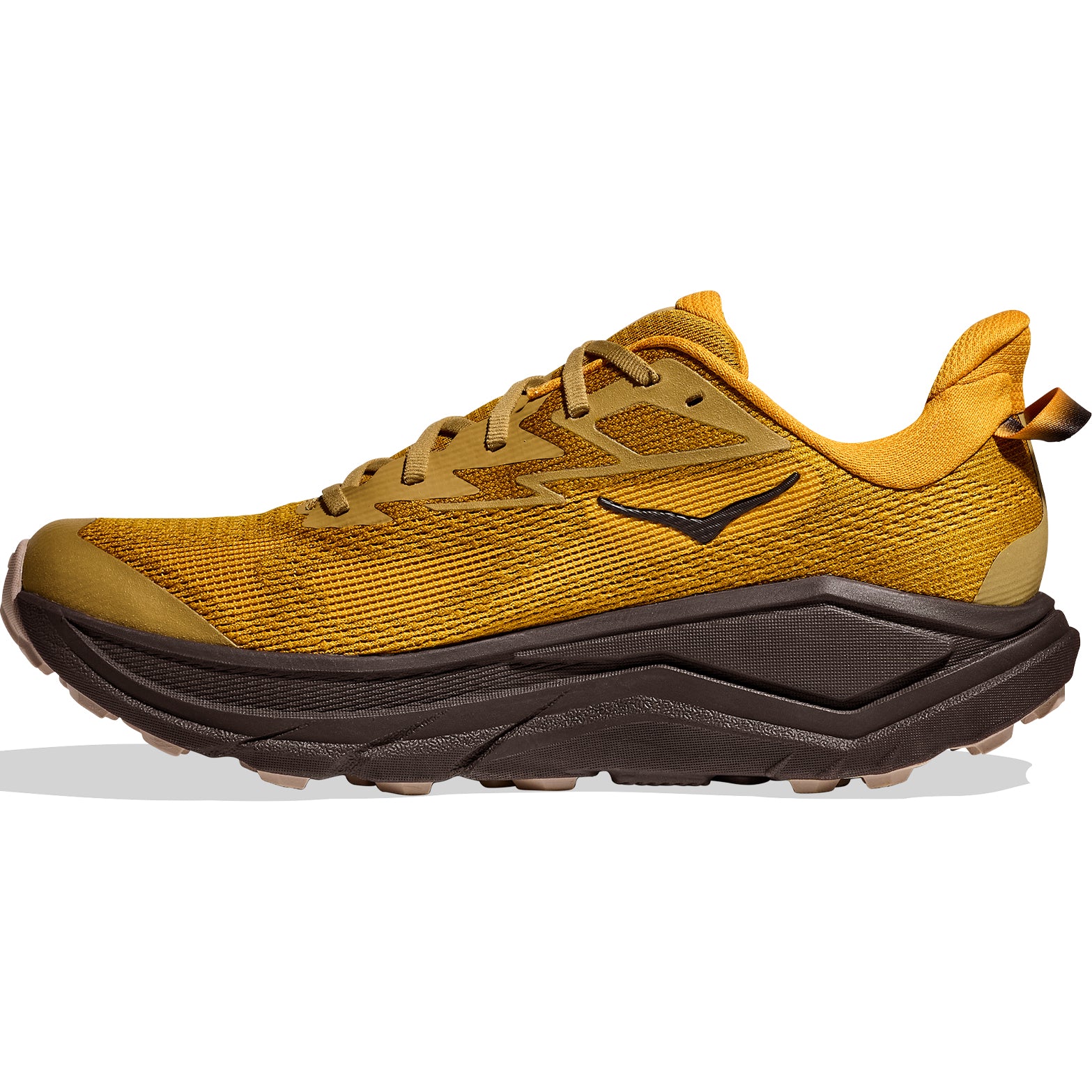 Men's Challenger 8 Trail Running Shoes Mustard Seed / Black
