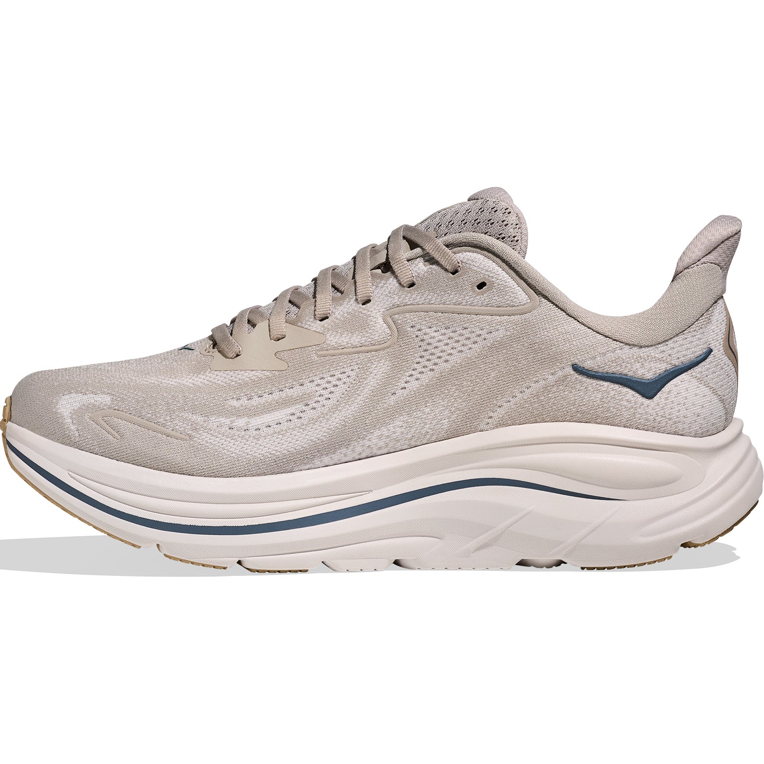 Men's Clifton 10 Running Shoes Putty / Grout - Achilles Heel