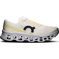 Men's On Cloudmonster 3 Running Shoes Ghost Glacier outer side view showing triple-layer CloudTec cushioning with Helion foam and enhanced rocker shape for maximum cushioned daily running