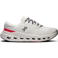 On Cloudrunner 3 men's running shoe in Ivory / Robin — outer view showing ivory engineered mesh upper with robin accent detailing, asymmetrical heel clip and CloudTec® Helion™ foam midsole profile