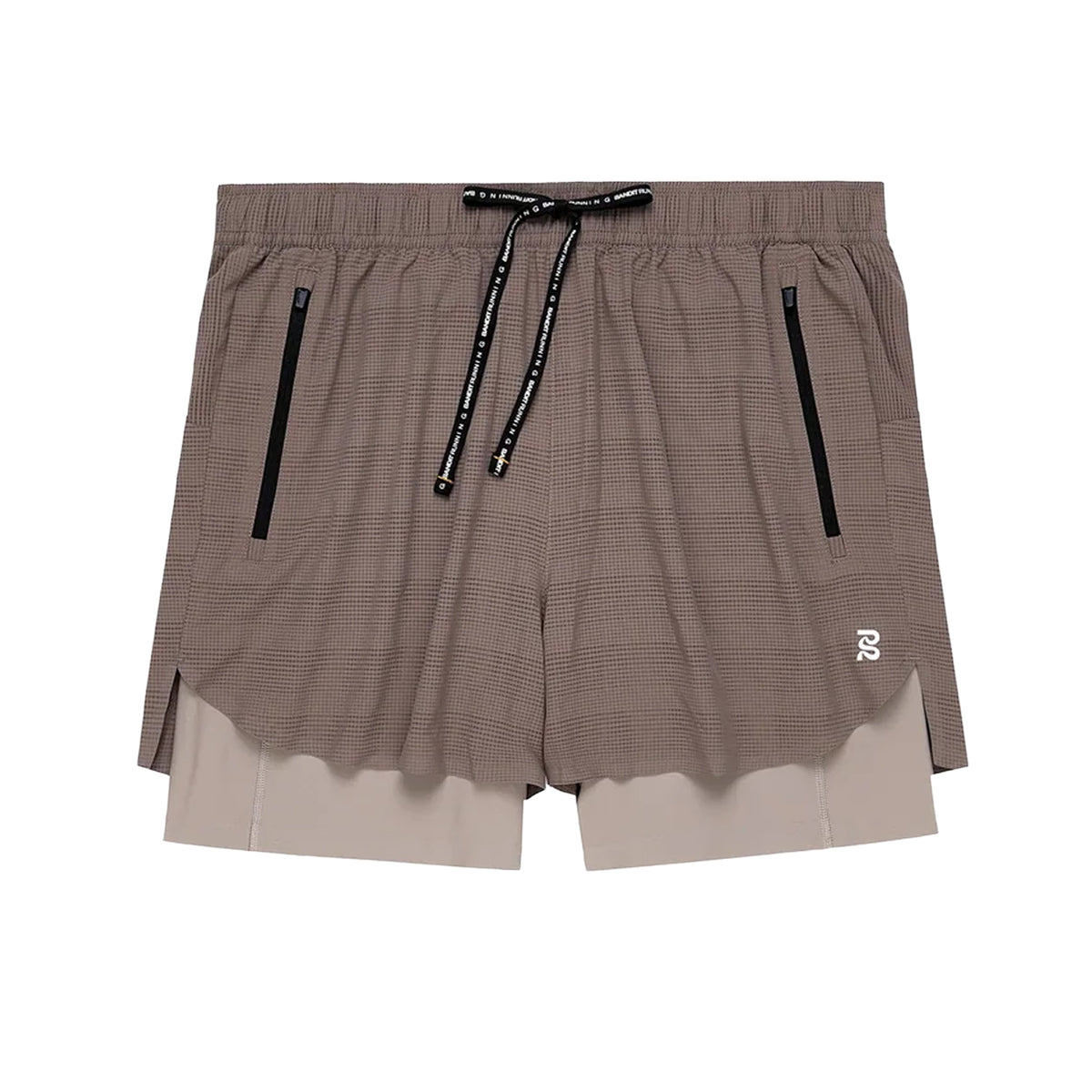 Men's CoolGrid 2-in-1 Run Short Cocoa