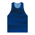 Men's CoolGrid Distance Singlet with Flopack Bauhaus Blue