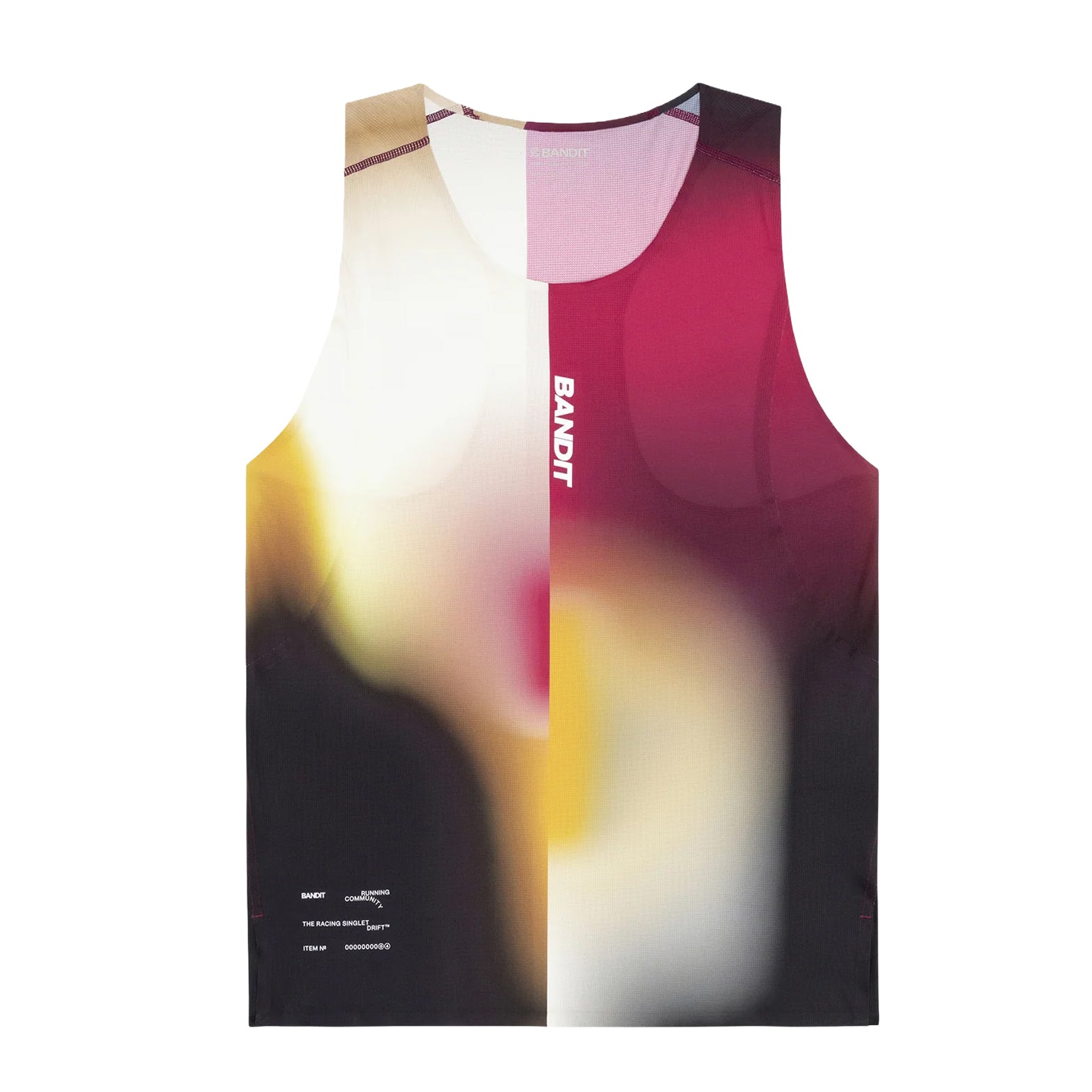 Men's Drift Racing Singlet Dijon / Fig Gradient - Achilles Heel