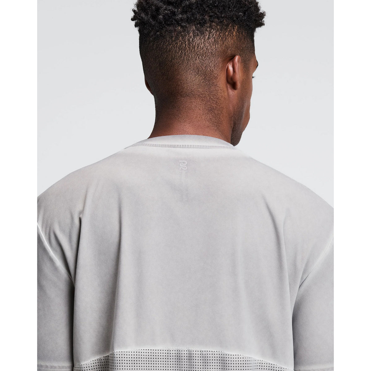 Men's FrioSoft Perforated Box Tee Concrete Taupe