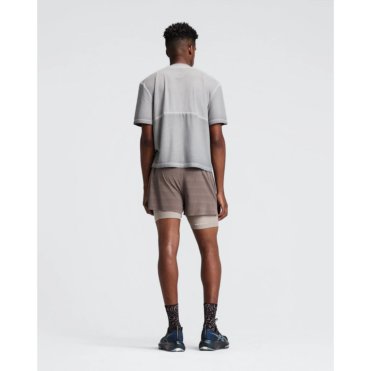 Men's FrioSoft Perforated Box Tee Concrete Taupe