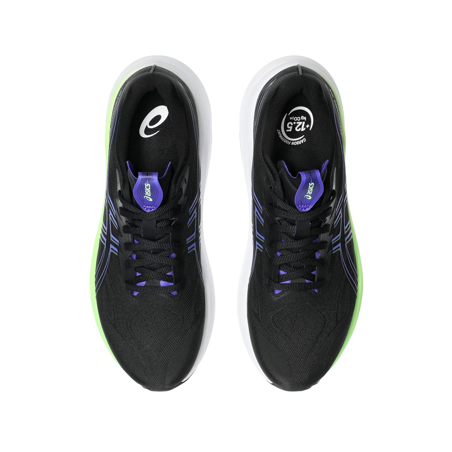 Men's GT-2000 14 Running Shoes Black / Cobalt Burst - Achilles Heel