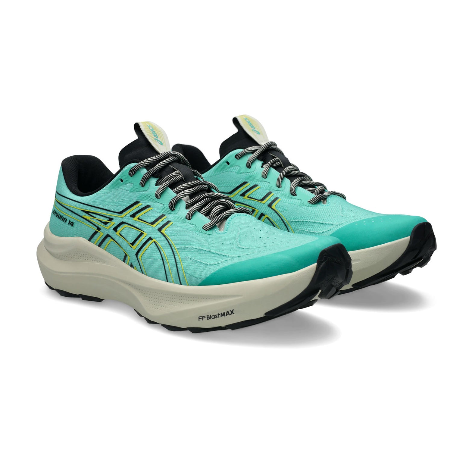 Asics Men's GT-2000 14 TR Running Shoes Aurora Green / Cacti