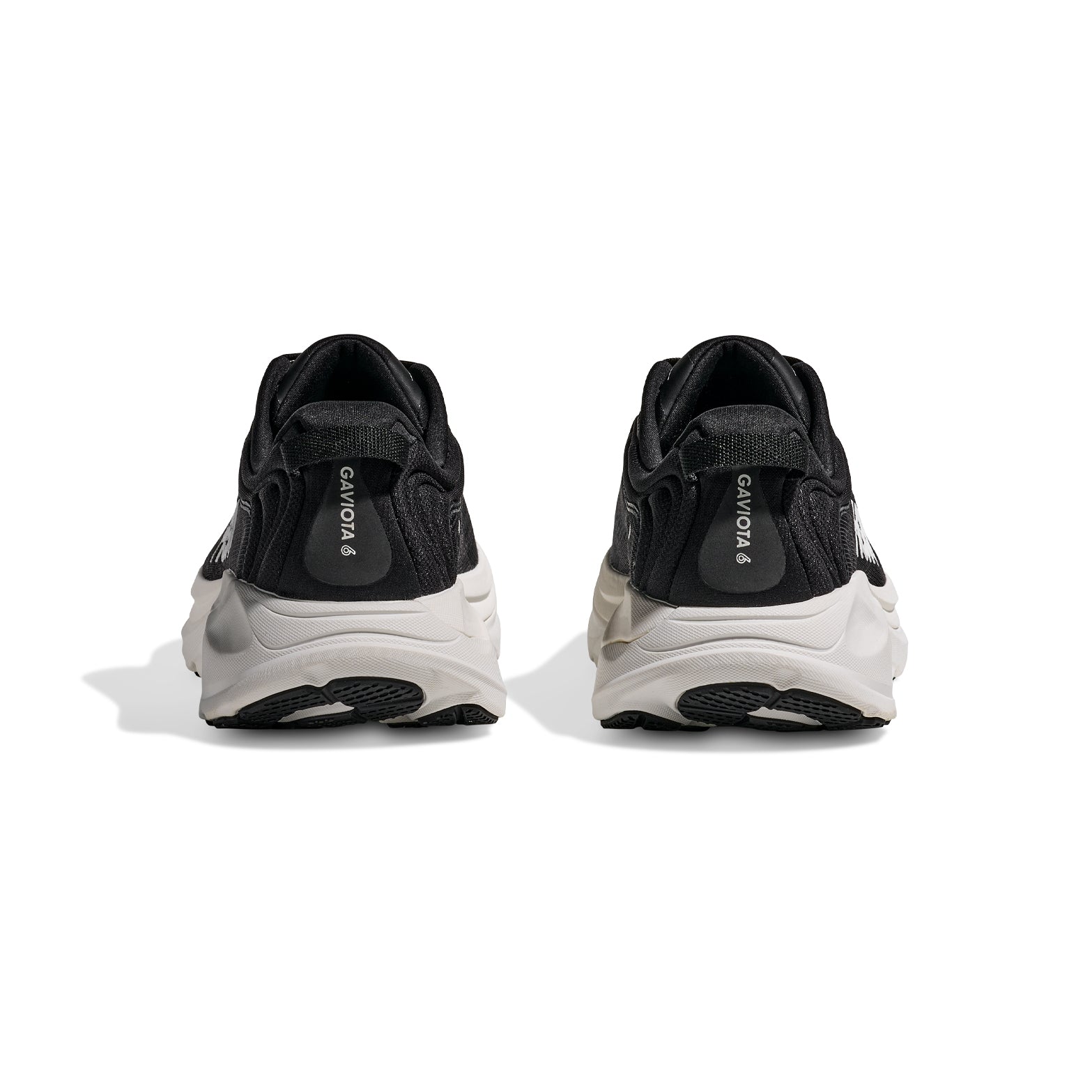 Men's Gaviota 6 Running Shoes Black / White - Achilles Heel