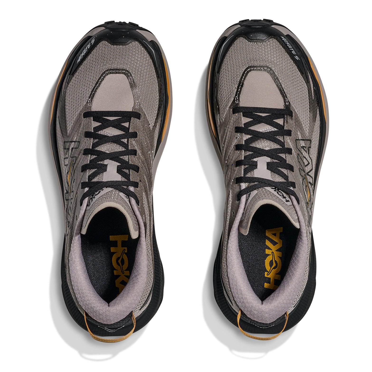 Men's Mafate 5 Trail Running Shoes Cement / Black - Achilles Heel