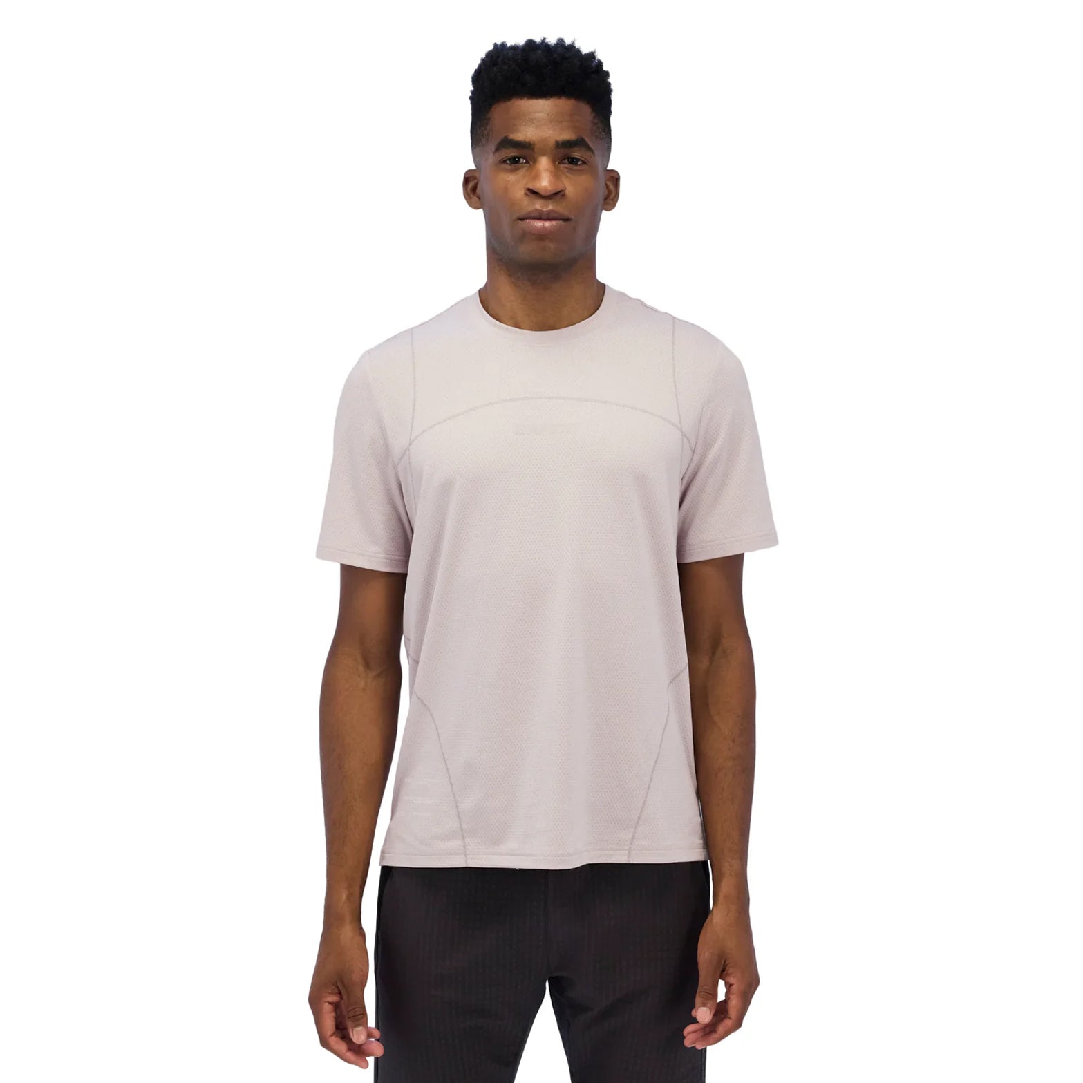 Men's MicroMesh Reflecto Stitch Run Tee Ash - Achilles Heel