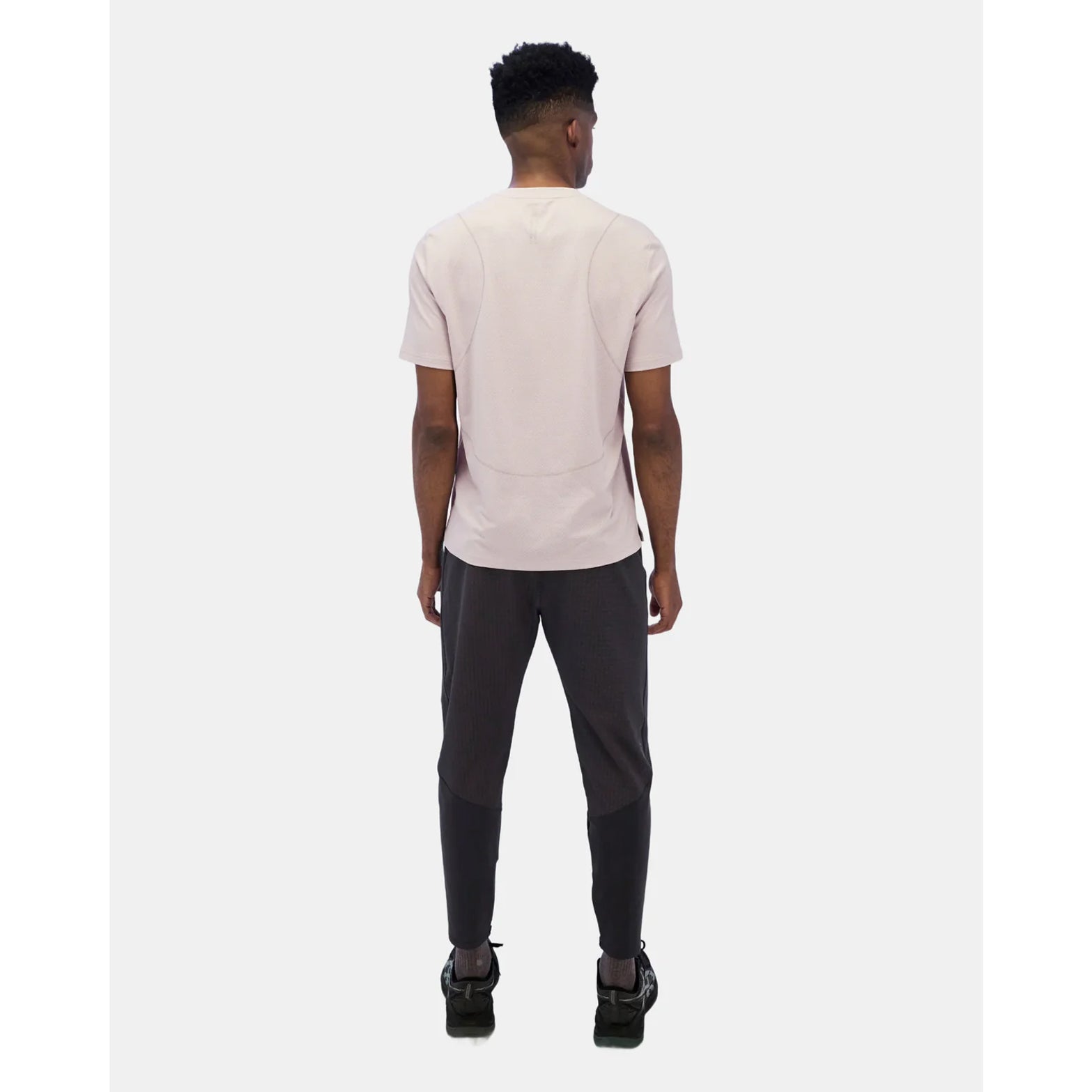 Men's MicroMesh Reflecto Stitch Run Tee Ash - Achilles Heel