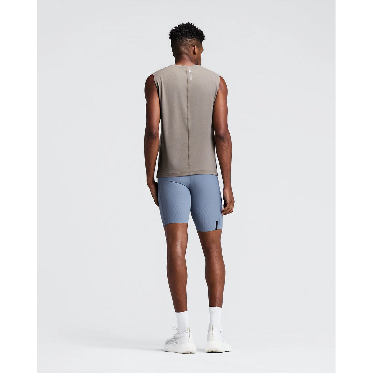 Men's Micromesh Run Tank Concrete Taupe