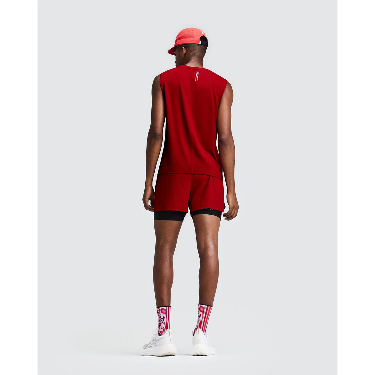 Men's Micromesh Run Tank Oxide Red