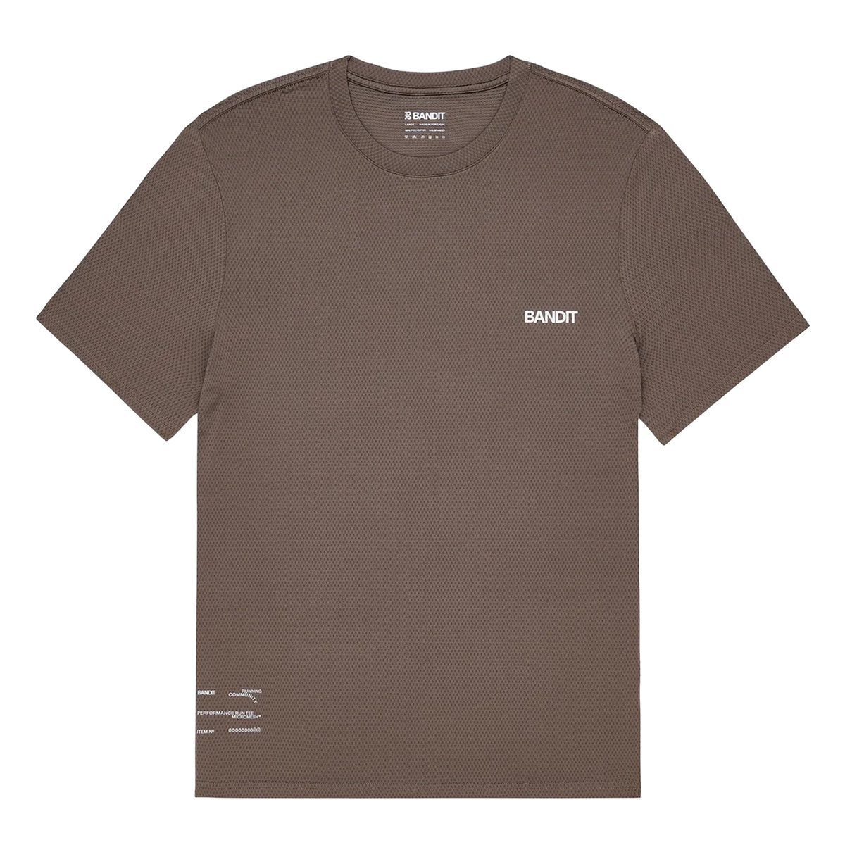 Men's Micromesh Run Tee Cocoa