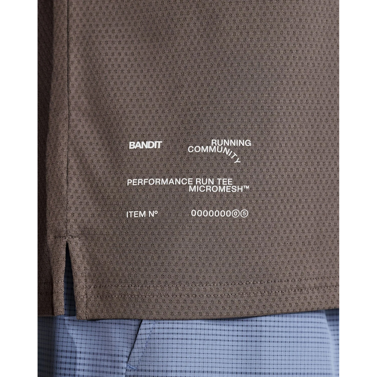 Men's Micromesh Run Tee Cocoa