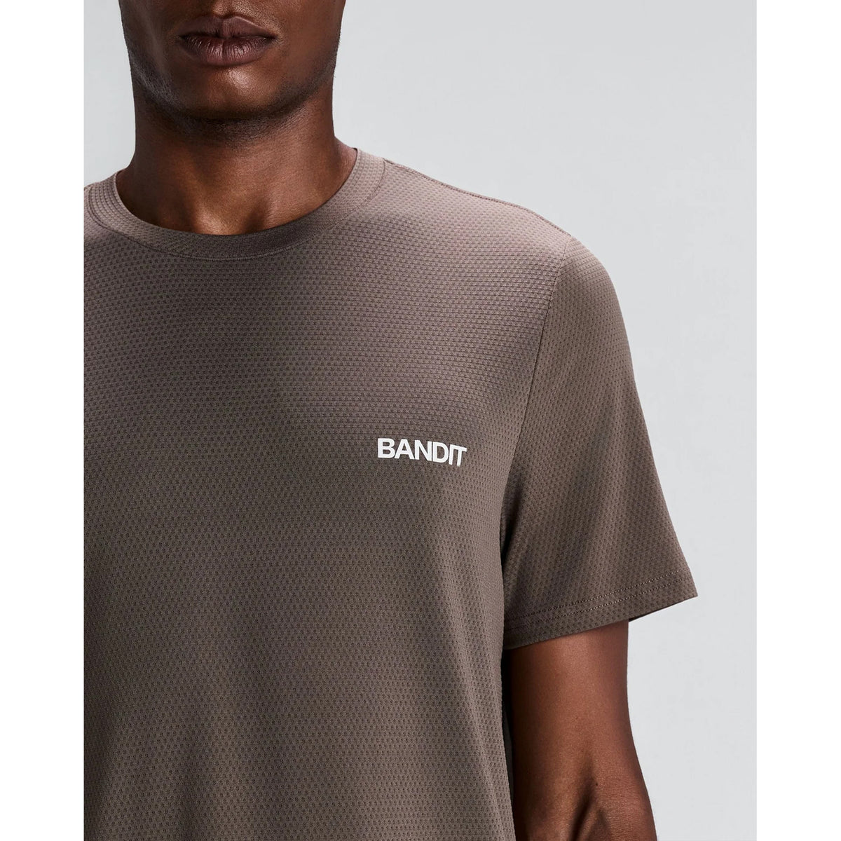 Men's Micromesh Run Tee Cocoa