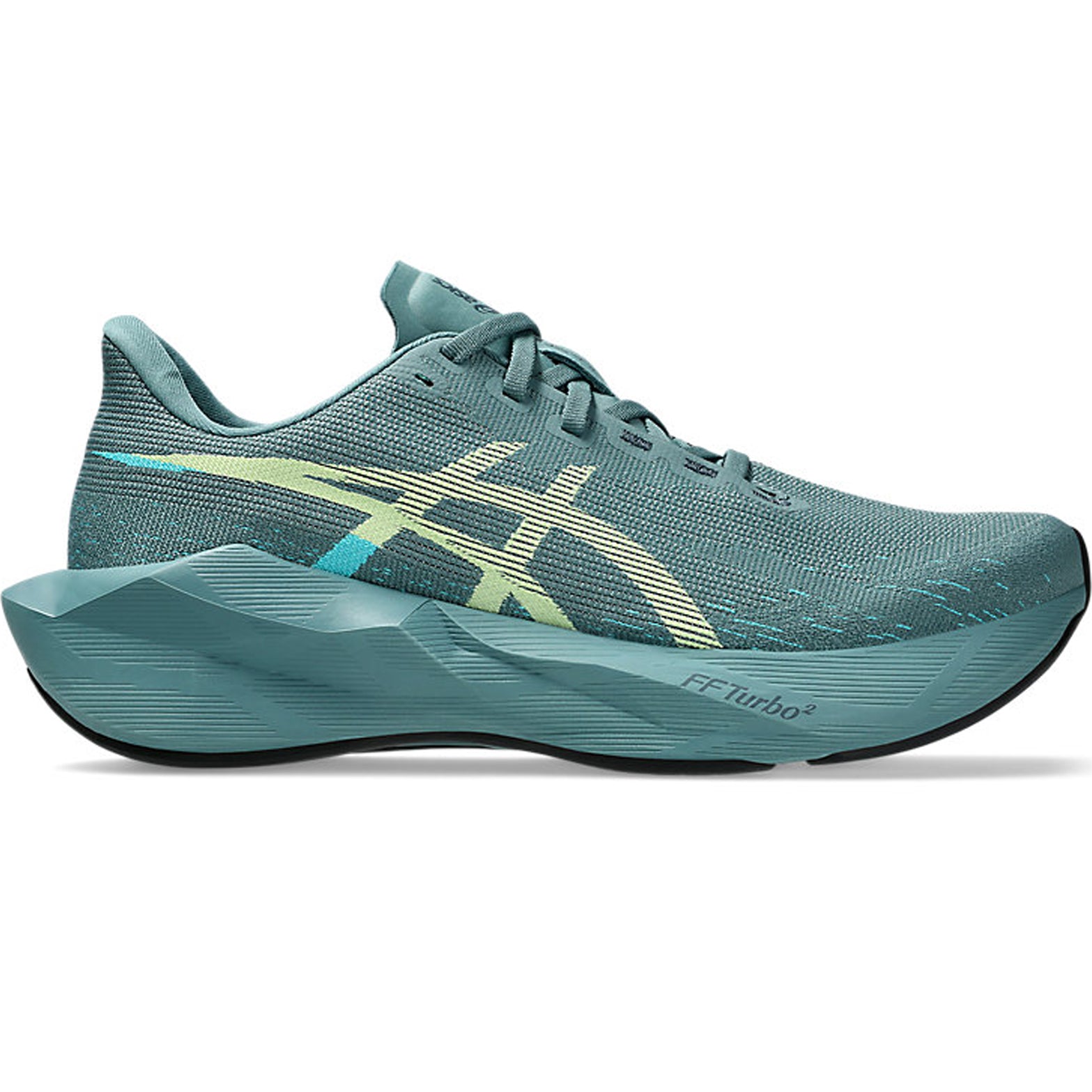 Men's Novablast 6 Running Shoes Foggy Teal / Illuminate Yellow