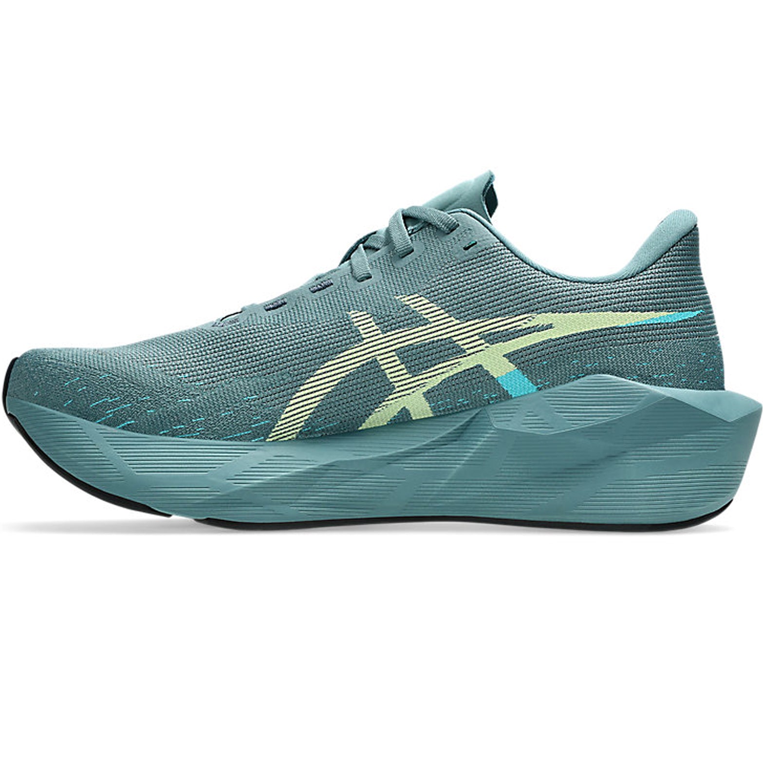 Men's Novablast 6 Running Shoes Foggy Teal / Illuminate Yellow