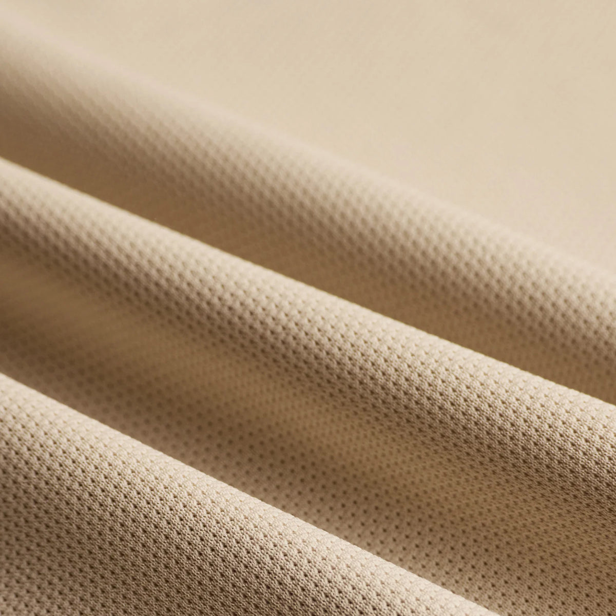 District Vision Men's Quarter Zip Training Shirt Bamboo close-up of 139gsm engineered performance fabric showing breathability, next-to-skin comfort with moisture management and odour control for high-output training