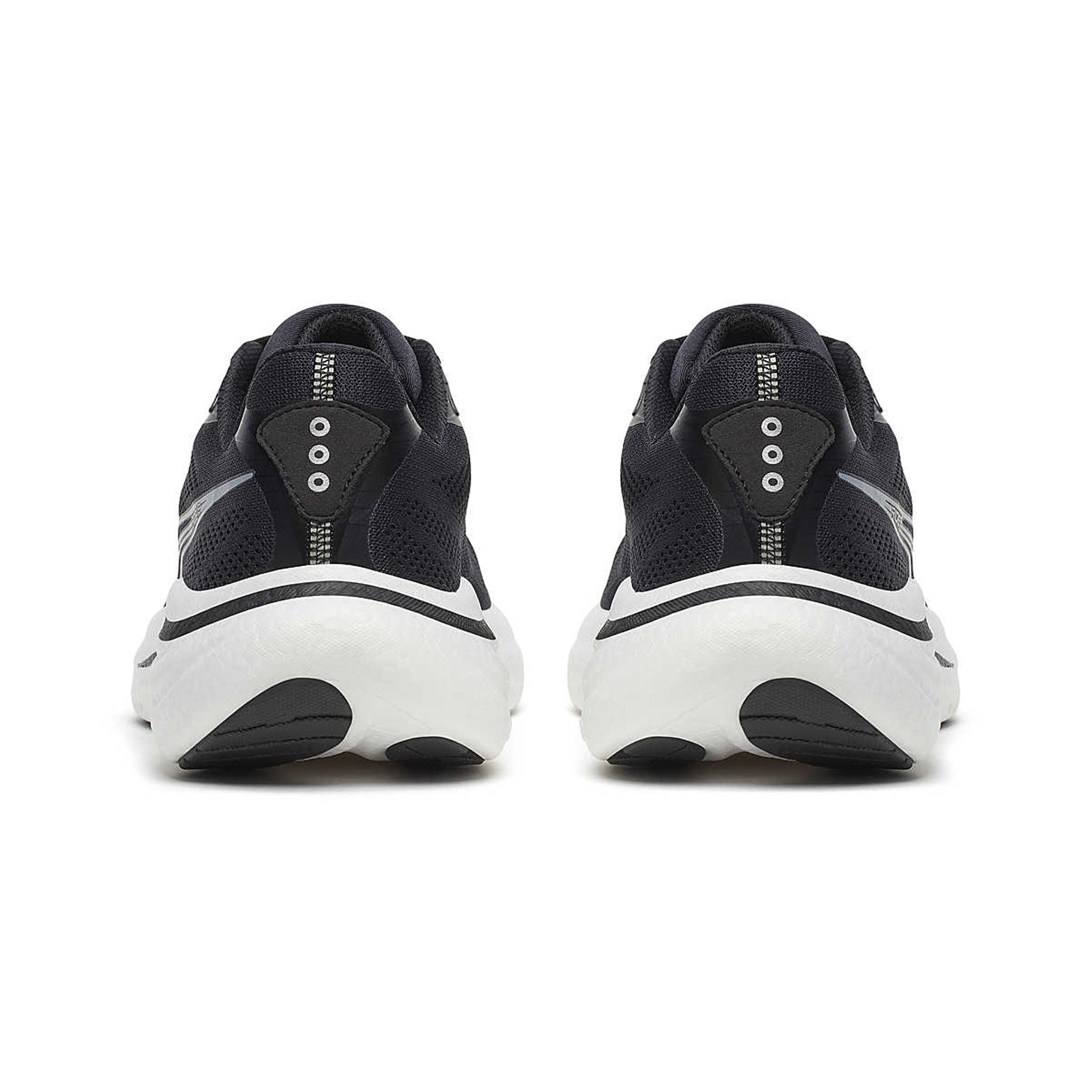 Men's Ride 19 Running Shoes Black / Silver - Achilles Heel