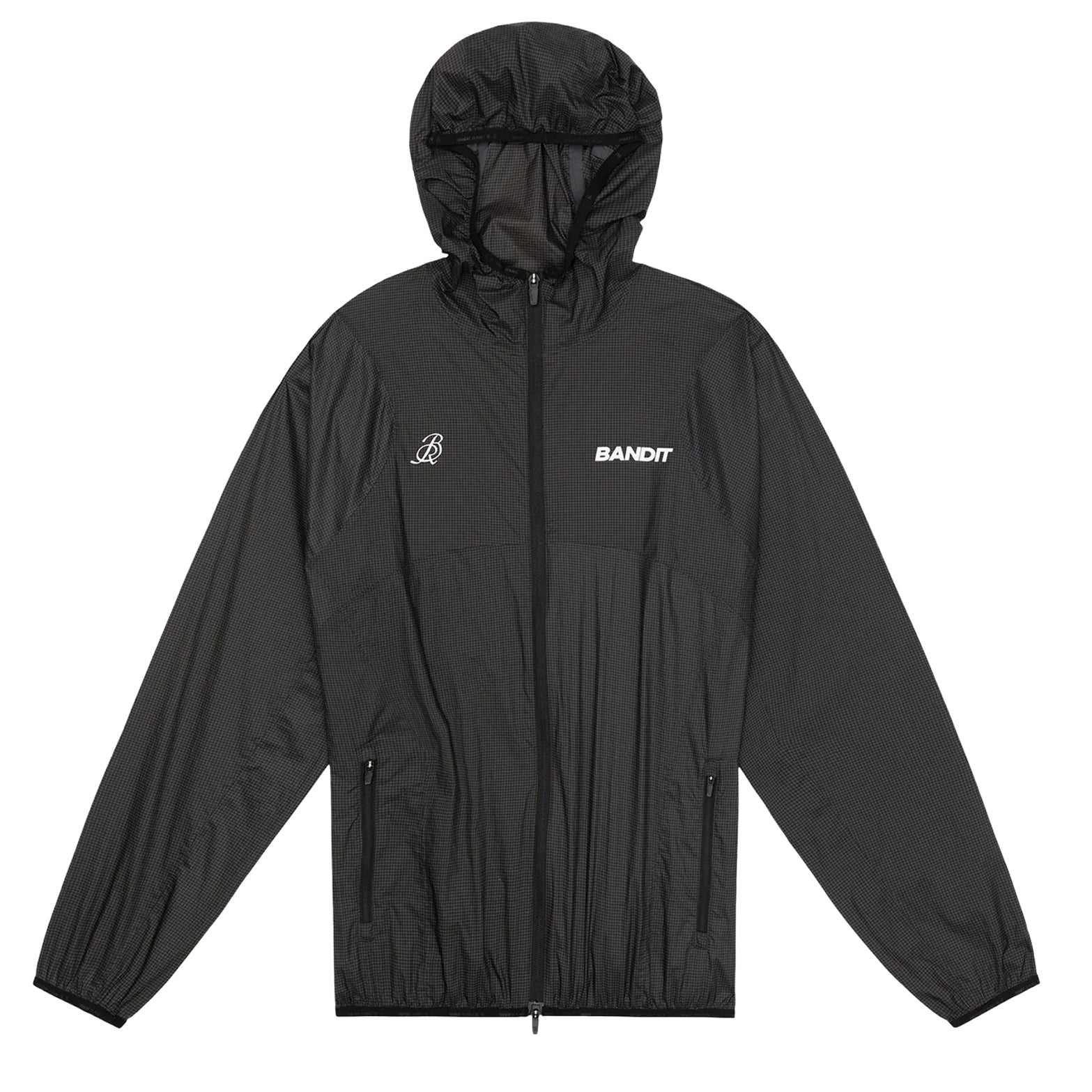 Men's RoccaRip Windbreaker Jacket Black - Achilles Heel
