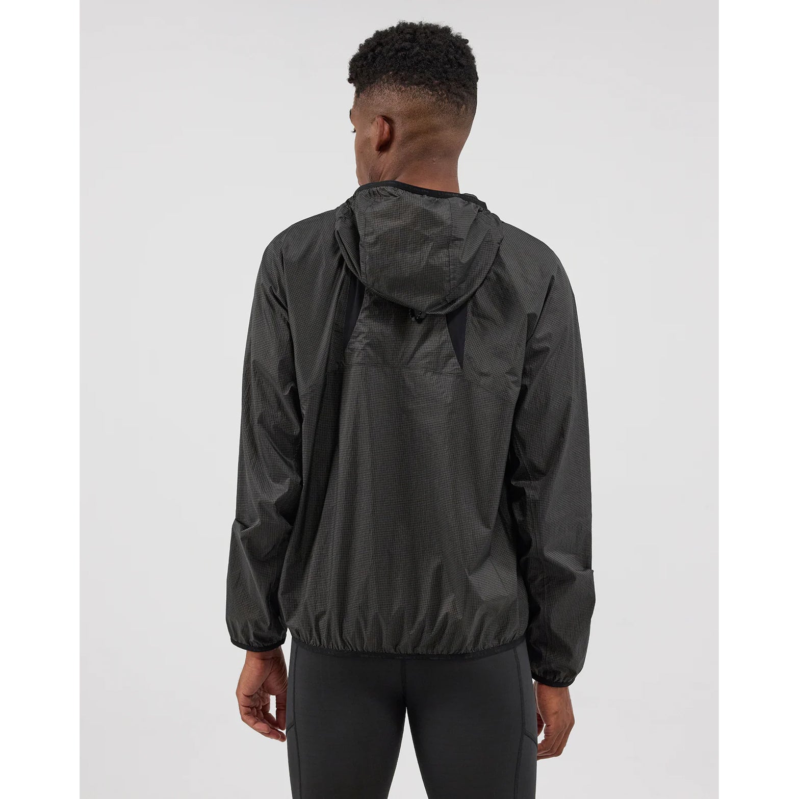 Men's RoccaRip Windbreaker Jacket Black - Achilles Heel
