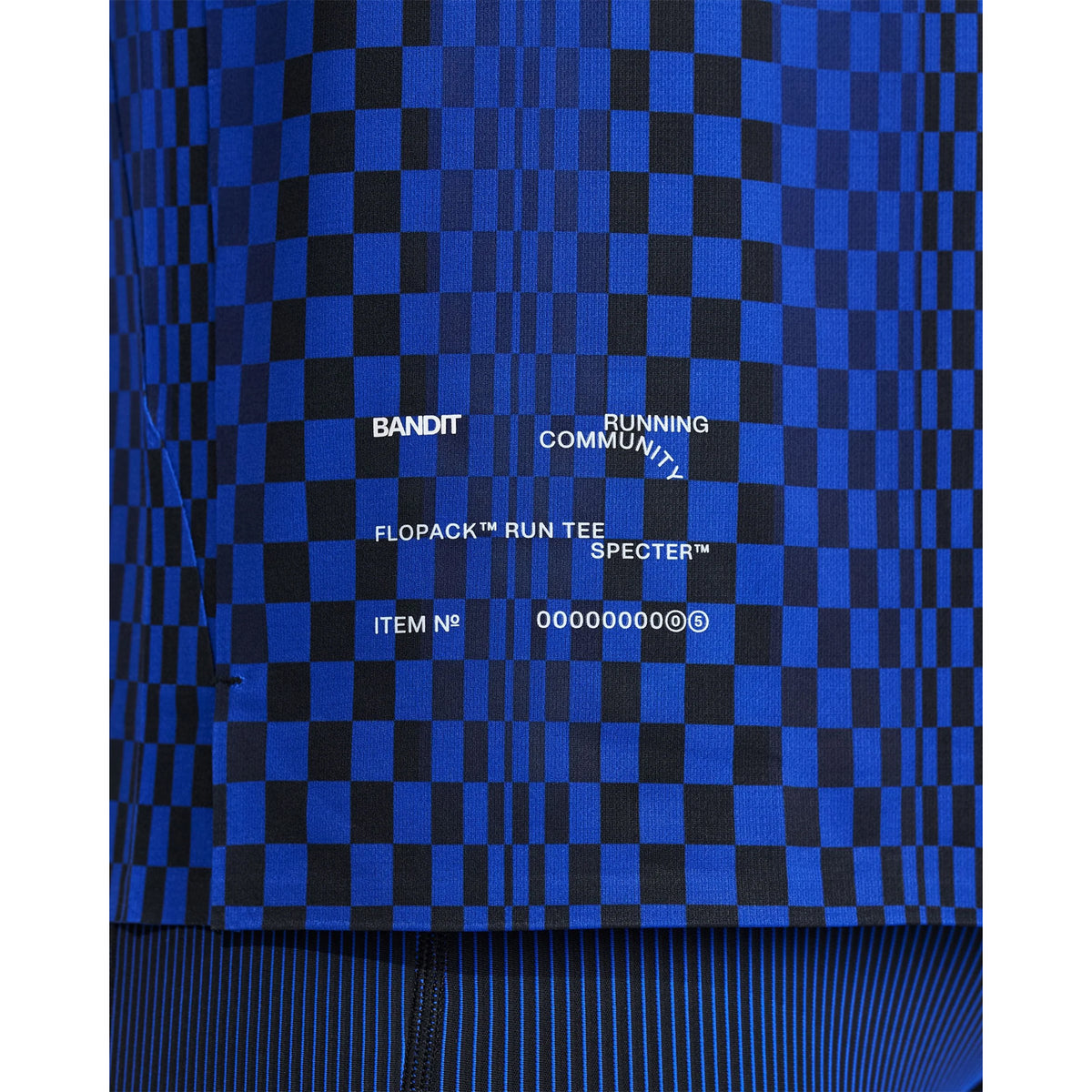 Men's Specter Performance Run Tee with Flopack Bauhaus Blue