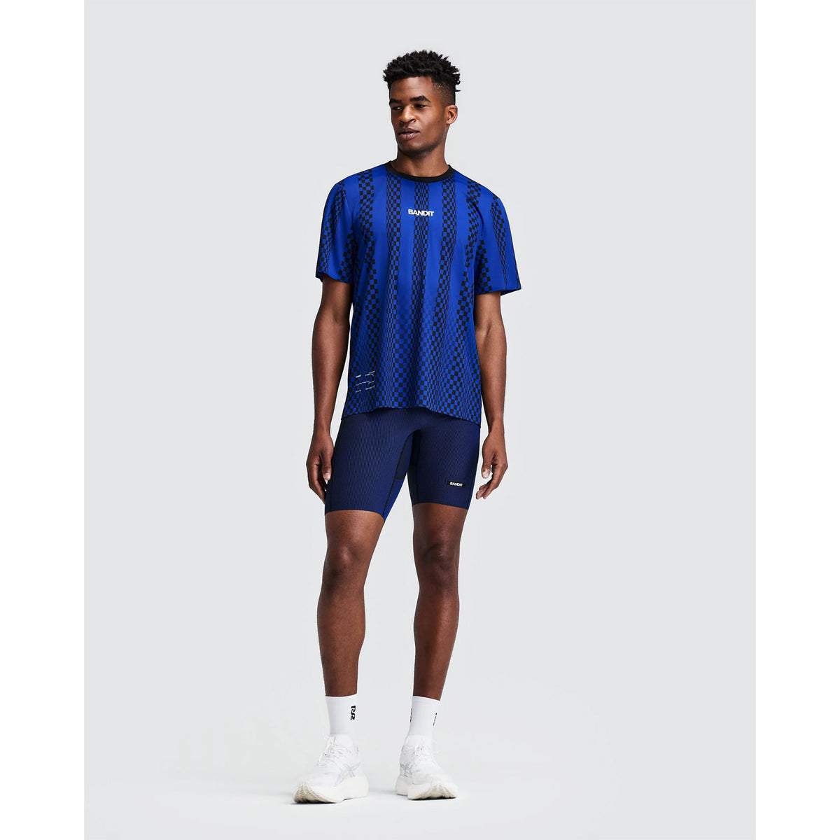 Men's Specter Performance Run Tee with Flopack Bauhaus Blue