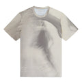Men's Bandit Specter Performance Tee Slate Plaster front product view showing lightweight Specter performance fabric with relaxed fit and reflective graphic hit at centre front