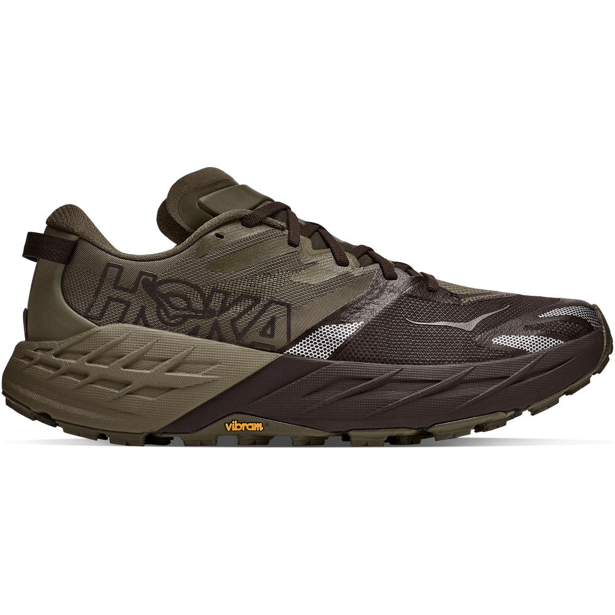 Men's Speedgoat 7 Trail Running Shoes Antique Olive / Black