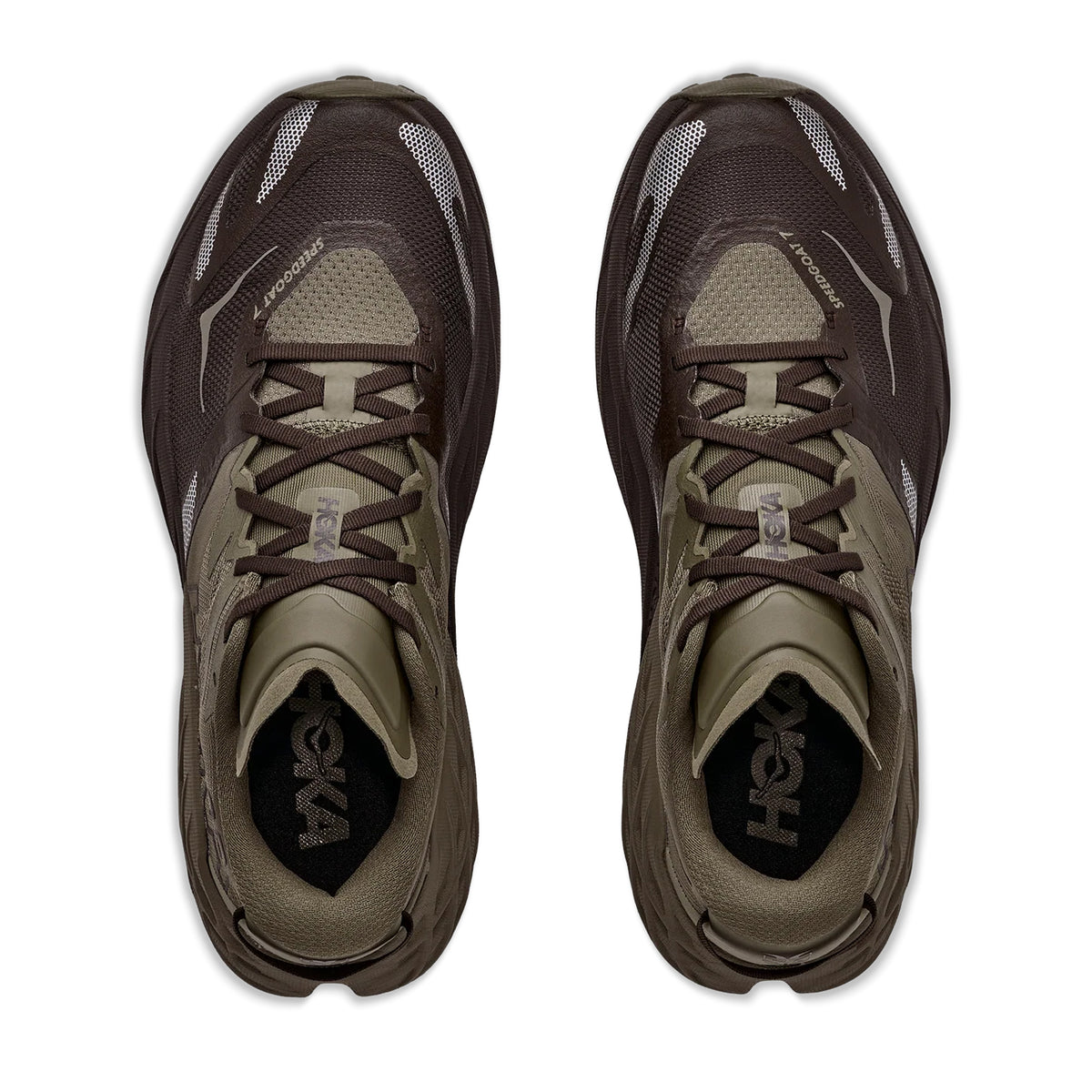 Men's Speedgoat 7 Trail Running Shoes Antique Olive / Black