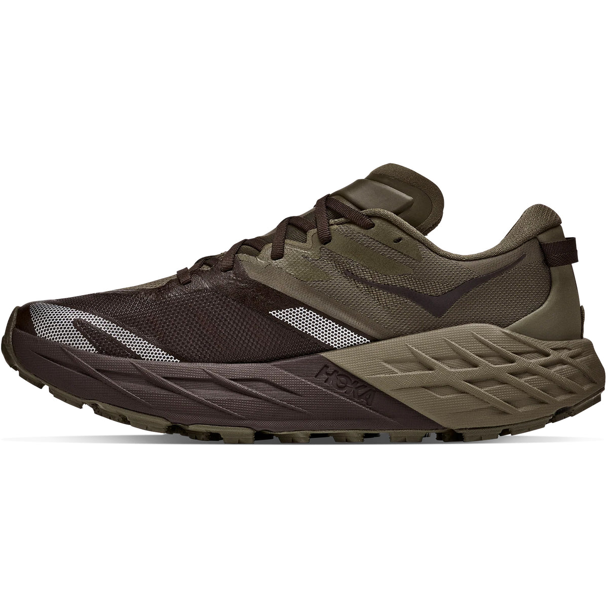 Men's Speedgoat 7 Trail Running Shoes Antique Olive / Black