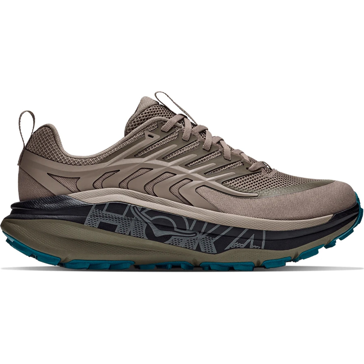 Men's Stinson 8 Trail Running Shoes Pebble Grey / Antique Olive