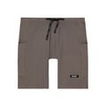Men's Striped Cadence Quarter Tights Concrete Taupe / Cocoa